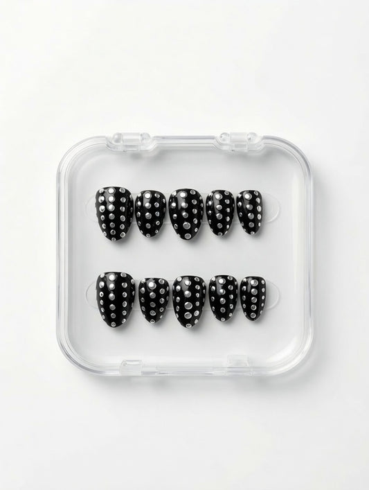 Noir Chrome Polka